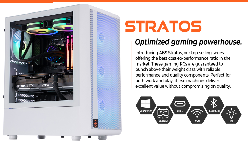 ABS Stratos Ruby Gaming PC